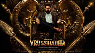 ‘Vrusshabha’ release UPDATE: Mohanlal’s bilingual epic postponed to THIS date; check post | Telugu Movie News