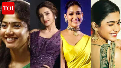 Highest-Paid South Indian Actresses: Trisha Krishnan, Nayanthara to Sai Pallavi: Highest-paid south Indian actresses and their massive fees | Malayalam Movie News