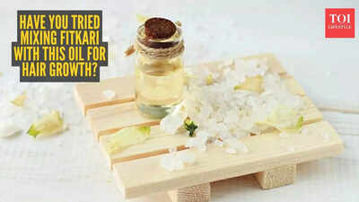 Coconut Oil For Hair: Hair growth: Does mixing Fitkari (Alum) with this oil increase hair growth?