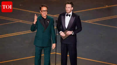Iron Man meets Captain America! Robert Downey Jr, Chris Evans reunite at Oscars for ‘Avengers’ 14th anniversary |