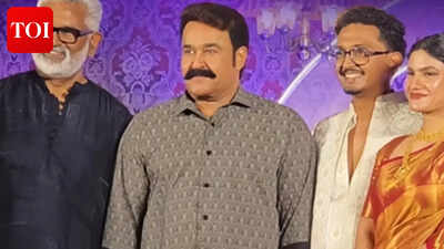 Mohanlal gets emotional at Blessy’s son’s wedding: ‘Feels like my own son’s wedding’ | Malayalam Movie News