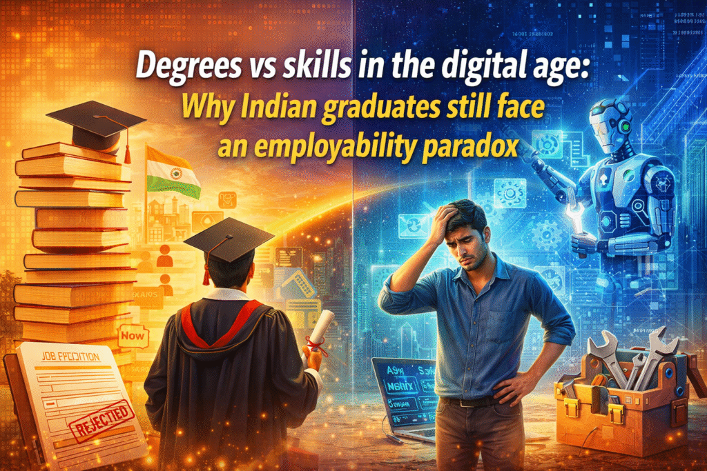 Why Indian Graduates Struggle to Secure Jobs in a Digital Economy, ETEducation