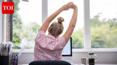 Desk Exercise: 5 essential desk stretches for better posture |