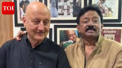 Anupam Kher meets Ram Gopal Varma; ‘Tanvi The Great’ actor calls the filmmaker a master of cinema conversations |