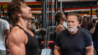 Joseph Baena Bodybuilding Competition: ‘Terminator’ star Arnold Schwarzenegger’s son, Joseph Baena, wins his first bodybuilding competition |