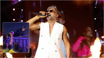 Yo Yo Honey Singh calls fan who climbed locked gate at packed Mumbai Concert ‘Sherni’ – Check out | Hindi Movie News