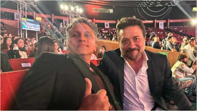 ‘Saiyaara’ director Mohit Suri shares a fanboy moment, clicks a photo with ‘Money Heist’ star Enrique Arce |