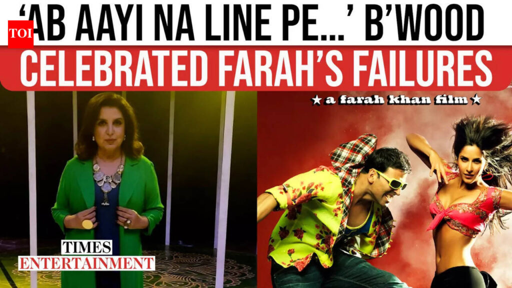 Farah Khan shares how ‘Tees Maar Khan’ failure put her on her back foot: ‘I couldn’t even get out of my bed’ | Hindi Movie News