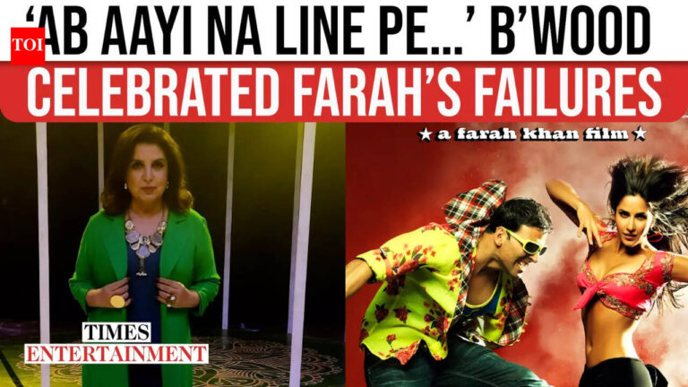 Farah Khan shares how ‘Tees Maar Khan’ failure put her on her back foot: ‘I couldn’t even get out of my bed’ | Hindi Movie News
