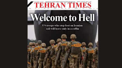 ‘Welcome to Hell’: Iranian daily’s chilling ‘coffin’ warning to Washington amid US troop buildup