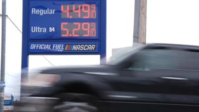 US gas prices cross /gallon for first time since 2022; Iran war drives global spike