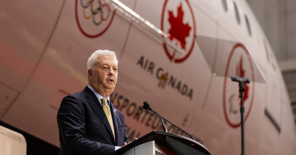 Air Canada C.E.O. Draws Scorn for Delivering Condolences Only in English