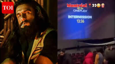 Dhurandhar 2: ‘Dhurandhar: The Revenge’: Screenings of Ranveer Singh starrer disrupted in Montreal; theatre screen sliced mid-show – WATCH |