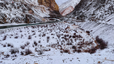 Dras colder than Siberia right now: Ladakh’s coldest village records extreme chill as snow grips region |