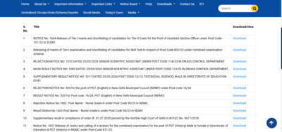 DSSSB result 2026 released for ASO, Combined Exam posts at dsssb.delhi.gov.in: Direct link here