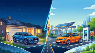 Electric Vehicle charging explained: Home charging vs public charging