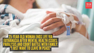 25-year-old woman ends life via Euthanasia after mental health issues, paralysis and court battle with family: “I just want to leave in peace”