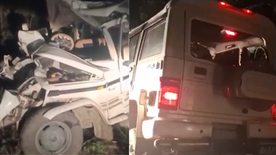 5 dead, 4 injured as speeding SUV crashes into tree in Agra’s Chitrahata | Agra News