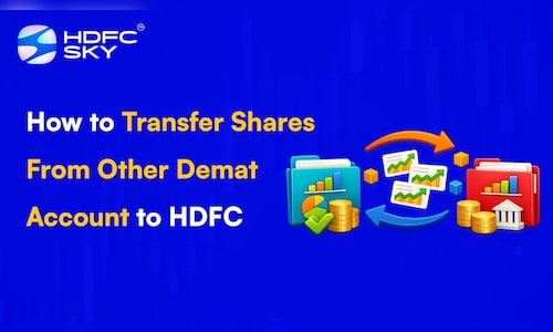 How to transfer shares ͏from other demat account to HDFC͏ SKY