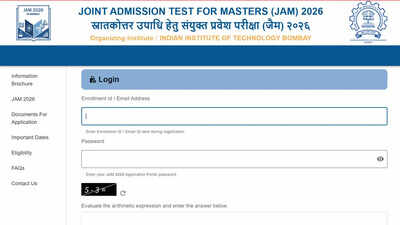 IIT JAM 2026 toppers announced as JOAPS portal access for scorecard download begins