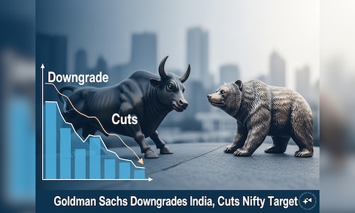 Goldman Sachs downgrades India, cuts Nifty 50 target by 14% to 25,300