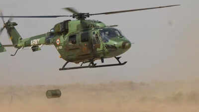 Indian army’s Fulcrum Brigade showcases combat readiness in Rajasthan desert drills at Bikaner Mahajan range | Jaipur News