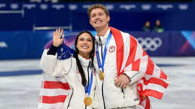 Madison Chock and Evan Bates shut down retirement rumors after Winter Olympics silver but their World Championships withdrawal raises questions | International Sports News