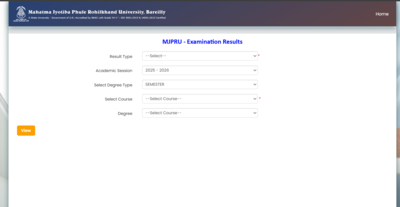MJPRU UG, PG result 2026 released at mjpruiums.in: Direct link to download scorecards here