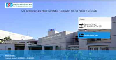 MPESB ASI / HC answer key released: Check direct link to download