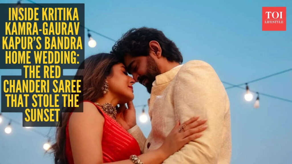 Pictures from Kritika Kamra-Gaurav Kapur’s intimate Bandra home wedding