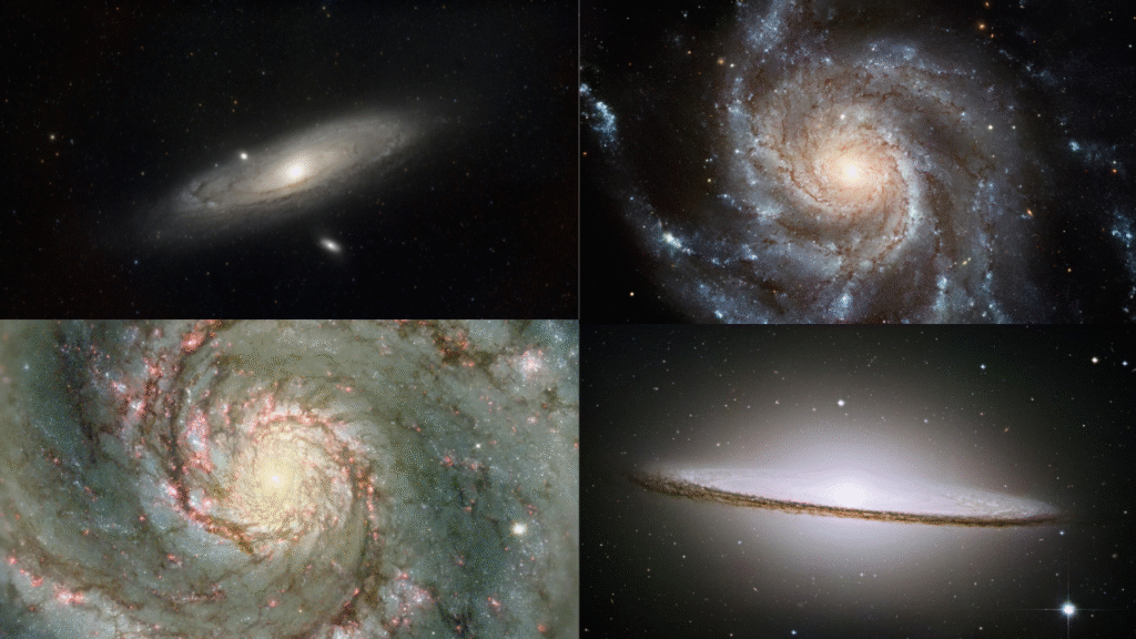 Most beautiful galaxies ever captured by NASA telescopes