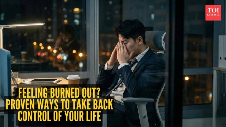 Feeling burned out? 5 proven ways to take back control of your life