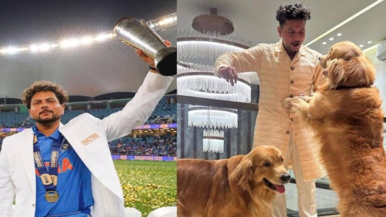 Step inside Kuldeep Yadav’s luxurious bungalow in Kanpur, Uttar Pradesh; A marble-clad haven worth crores