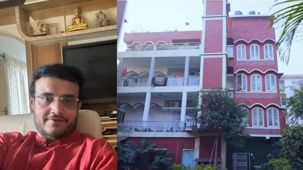 Sourav Ganguly’s ₹40 crore ancestral mansion in Kolkata is a 48-room family legacy, cricketing glory and classic Bengali charm