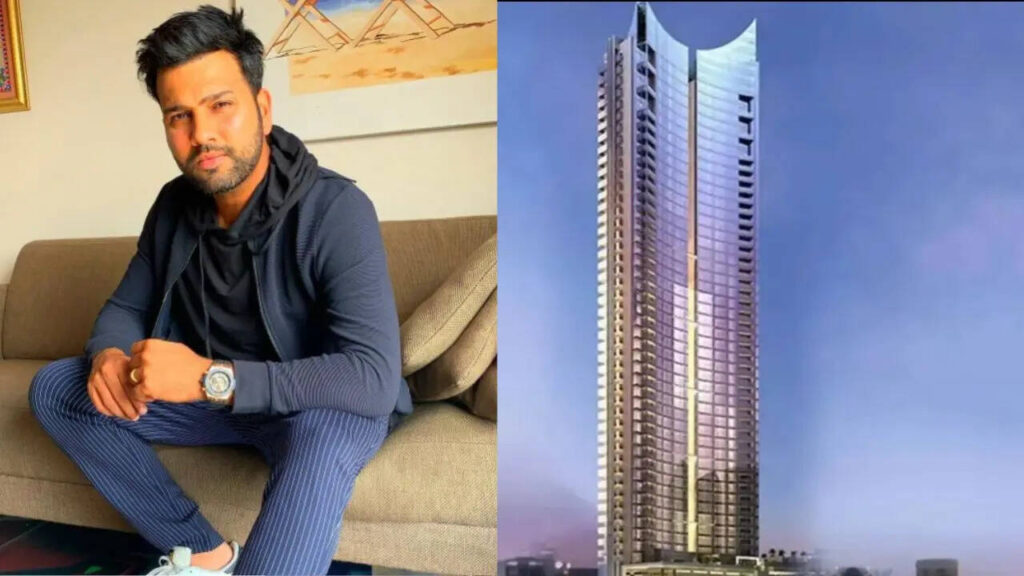 Rohit Sharma’s ₹30 crore Mumbai home is a sea-facing luxury paradise; the 29th floor balcony is the real showstopper!