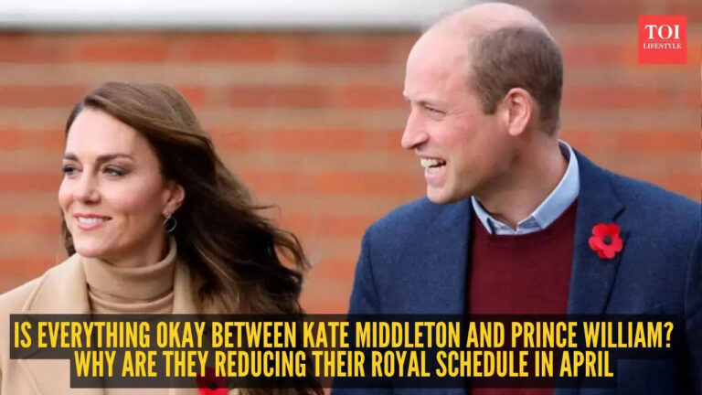 Is everything okay between Kate Middleton and Prince William? Why are they reducing their Royal schedule in April