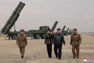 Kim Jong Un, daughter oversee test of North Korea’s ‘deadly yet attractive’ rocket launchers