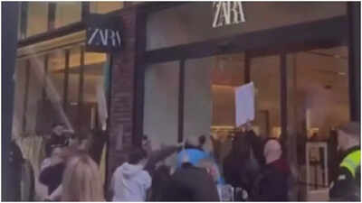 ‘Shame on you’: Protest outside Zara after girl attacked by group in UK’s Bristol