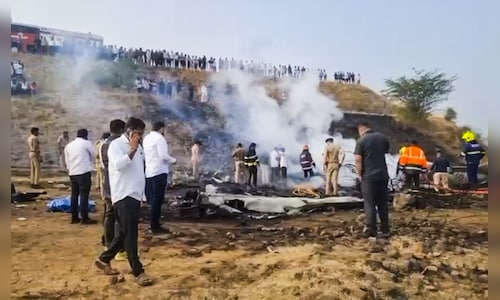 4-member DGCA team visits Ajit Pawar plane crash site in Baramati
