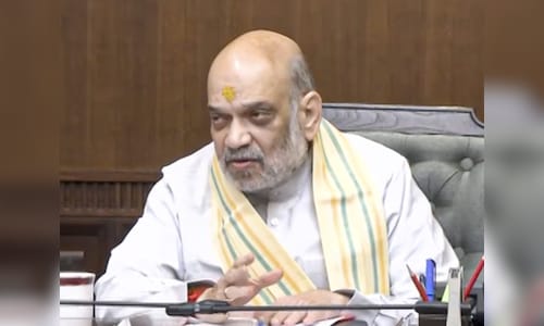 Mann govt is Kejriwal’s ‘ATM’: Shah alleges in Punjab; vows to end drug menace in 2 yrs if BJP wins in 2027