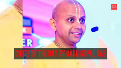 Gaur Gopal Das Quote: Quote of the day by Gaur Gopal Das: “Feeling peaceful, happy and content is not about avoiding challenges in our life, but about how…”