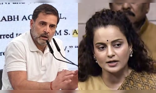 Kangana Ranaut says Rahul Gandhi ‘makes women uncomfortable’: ‘Tapori ki tarah aate hain’