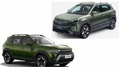 Renault Duster vs Skoda Kushaq facelift: Pricing, engine compared