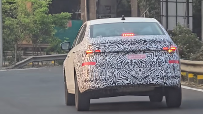 Skoda Slavia facelift spied testing: New design, changes explained