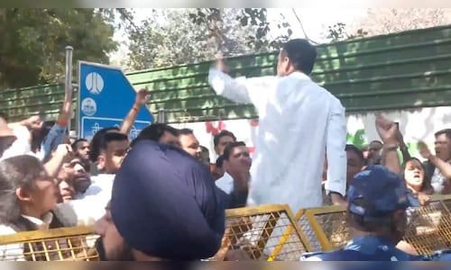 AI Summit ‘shirtless’ protest: Delhi court grants bail to Indian Youth Congress president