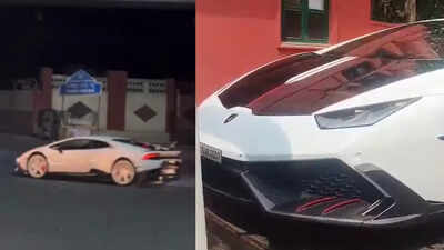 Lamborghini Huracan Drift: Viral Lamborghini drift ends in seizure: All you need to know about the car |