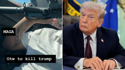 Nick Guadalupe Cruz-Lopez Arrest: ‘MAGA otw to kill Trump’: Florida man arrested for threatening US president, posting photo with rifle