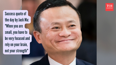 Success quote of the day by Jack Ma: “When you are small, you have to be very focused and rely on your brain, not your strength”