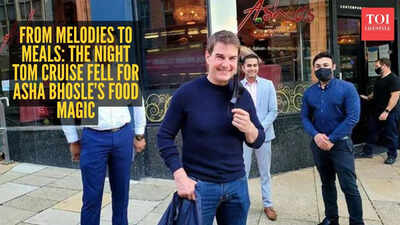 When Tom Cruise fell for Asha Bhosle’s Chicken Tikka Masala: A story that says all about her love for food