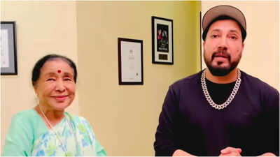 Mika Singh: ‘I feel truly blessed I got to meet this legend’: Mika Singh shares throwback video of when Asha Bhosle served him homemade Biryani | Hindi Movie News